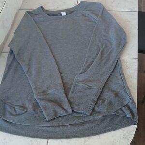 Balance Collection Charcoal Long Sleeve Top